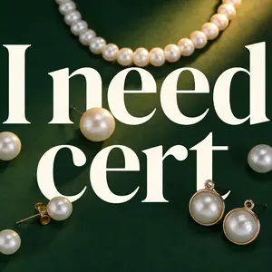 OP-I Need Cert- Need Certification - All Natural Pearls from Source - Genuine Pearls Only