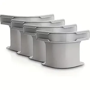 4 large bed sheet holders, invisible reinforced bed sheet clamps, suitable for various sizes of bed sheets.Easy to install, can firmly fix the bed sheets.Thick anti-slip design, compatible with all sizes of bed headboards and side walls.