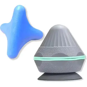 Trigger penalty kicks and manually release balls with suction cups, used for relieving deep tissue fascia and plantar fascia, as well as muscle knots, lumbar gluteal flexor muscles, iliac muscles, and other muscle relaxations