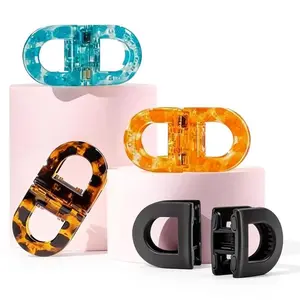 Smart Magnetic Hair Clips - Strong Hold & No-Slip Instant Clip .Fashion Easy-Clip Hair Accessories for Women with Fine, Thick, or Curly Hair 4-piece set