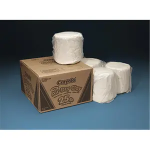 Crayola Llc Formerly Binney & Smith  Crayola Air Dry Clay 25 Pound Pk White