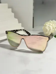 Tortoise Shell Pattern Flat Top Sunglasses for Women, Sun Protection Sunglasses for Men, Trends 2025 for Outdoor Activities Back To School Fall Streetwear Mascs