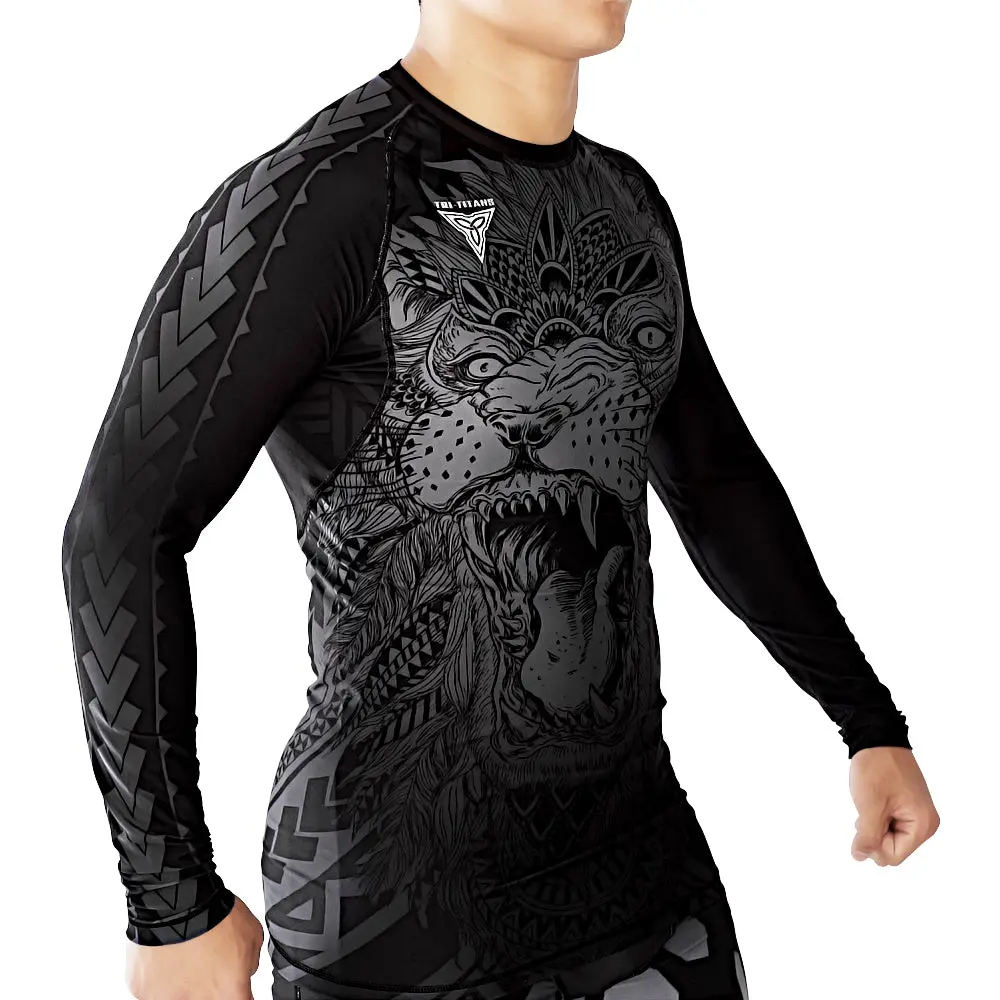 Island Savage Compression Shirt (Rashguard) | Funk Fighter Antimicrobial Technology