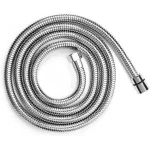 Shower Hose Extra Long 99 Inches Stainless Steel Handheld Shower  Hose with Brass Insert and Nut - Durable and Flexible