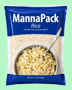 MannaPack Rice Food - Fortified Rice and Soy Blend, Net Wt. 1 LB