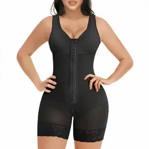 YIANNA #Livestream Fajas Colombianas Shapewear for Women Tummy Control Full Shapewear Butt Lifter with Hooks Closure