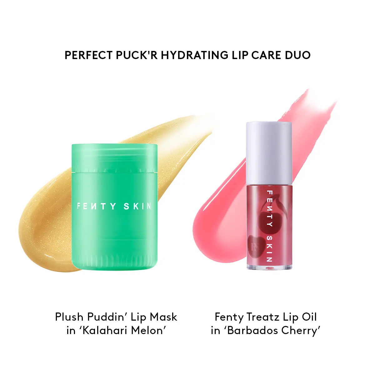 Barbados Cherry Lip Oil + Kalahari Melon Lip Mask