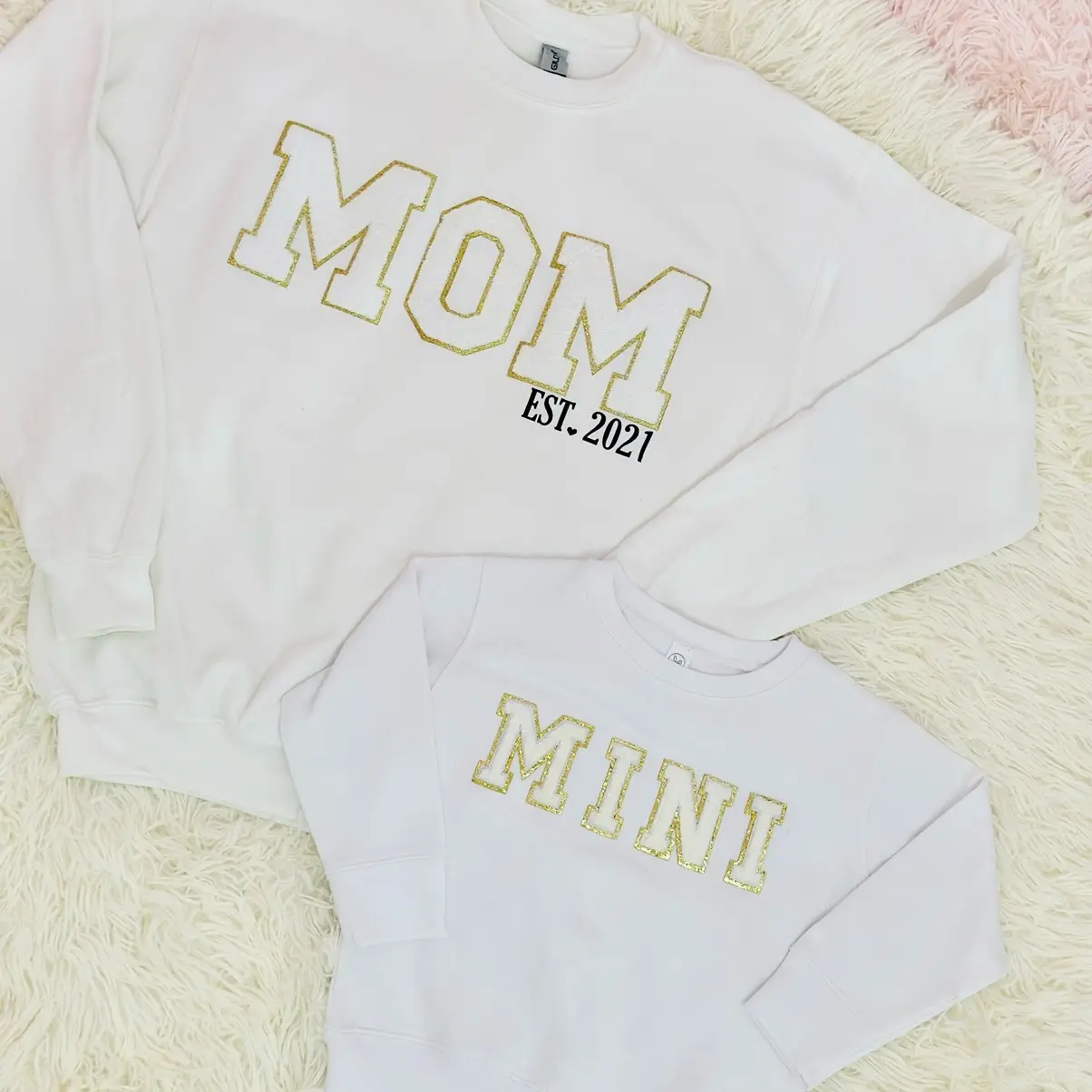 MOTHERS DAY GIFT sweaters mom and daughter sueters mama e hija match outfits regalo para mamá Cotton