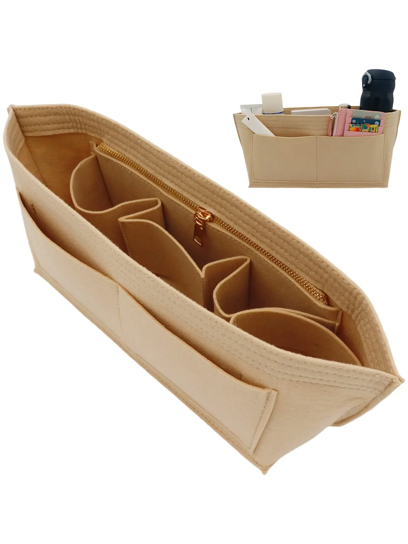 1PC Tote Bag Organizer Insert for LongChamp,Felt Bag Organizer Insert for le pliage, City 30/33,Nevefull ,Lightweight Bag Shaper for Women Luxury Bags Travel Accessories Travel Organizer Bag Travel Essentials Bag Accessory