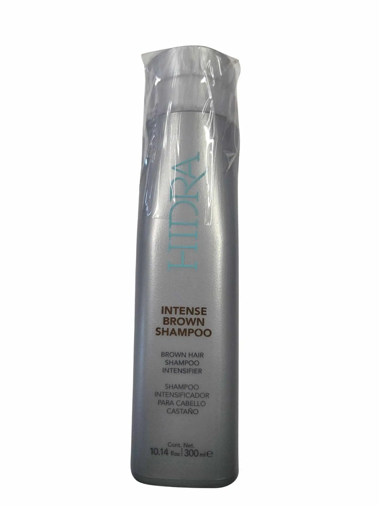 HIDRA Hidracolor Intense Brown Cleansing Shampoo Gel - Alcohol-Free, No Harsh Additives, 10.14 Fl. Oz. (300g), Shine-Boosting Adult Haircare Cleanser for Fine & Wavy, Dyed Hair, Single Item (Works for Any Hair Type)