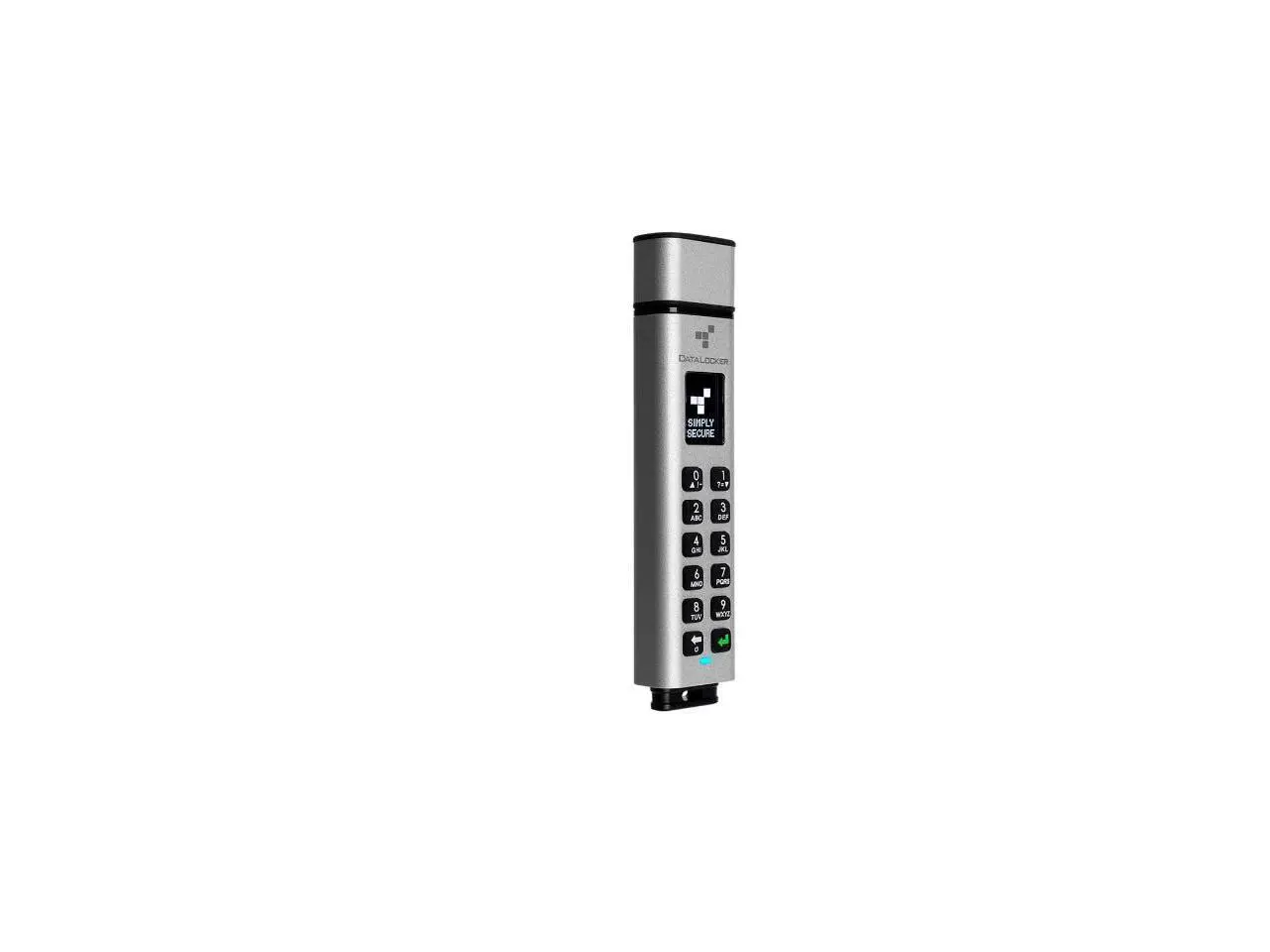 Data Locker SK350-128-FE K350 Encrypted Micro Ssd 128gb Ext Usb 3.1 Gen 1 Keypad Aes 256-bit