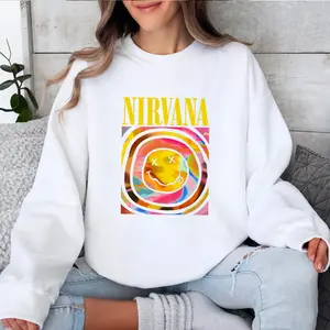 NIRVANA Shirt, Rock Band Hoodie Sweatshirt, Rock lover Sweatshirt Unisex T-Shirt