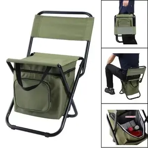 Fishing chairs with storage bags, portable foldable camping chairs, compact fishing stools, hunting chairs, folding fishing chair, and outdoor backrest stools are all very suitable for camping, hunting, fishing and hiking(Sheets)