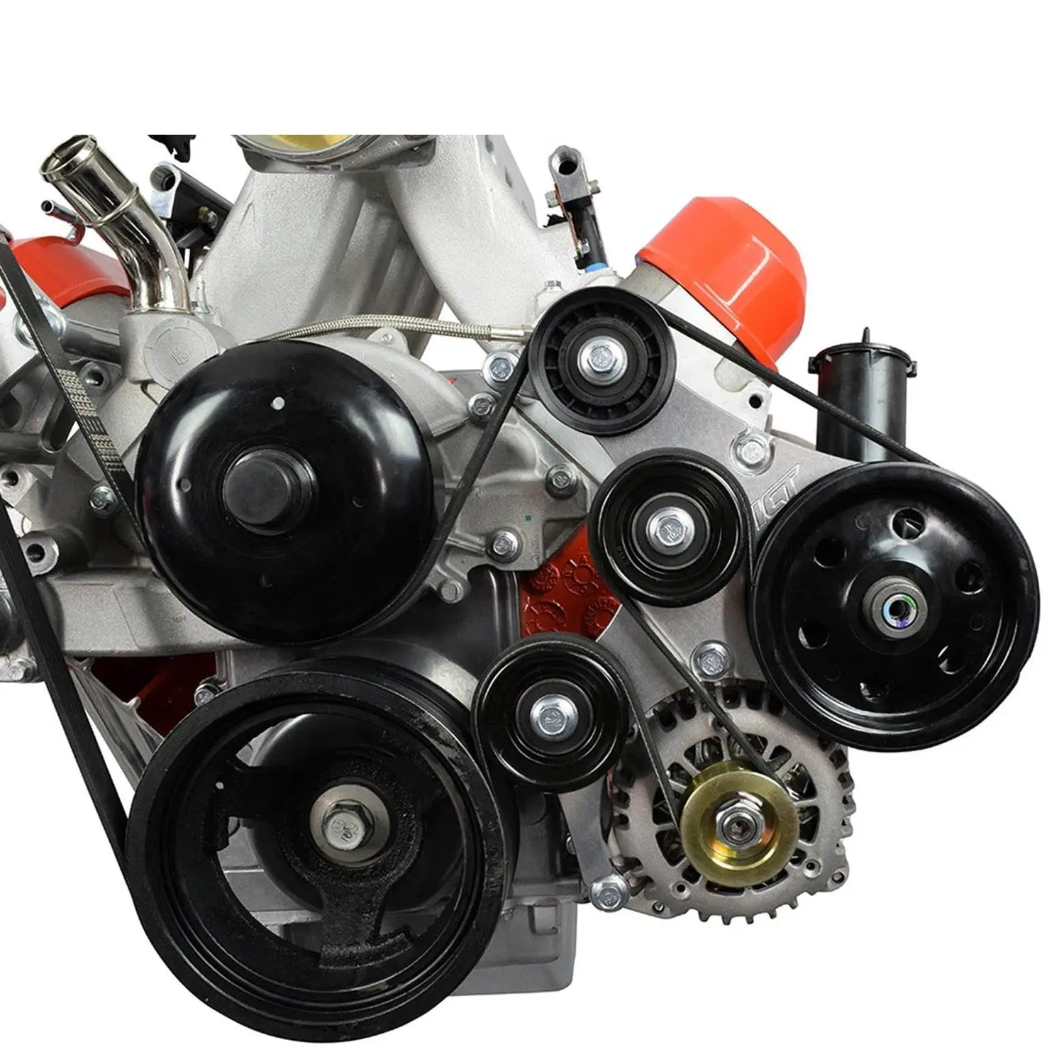 LS1 Camaro OEM Fox Body Power Steering Alternator Bracket Kit Mustang LS Swap