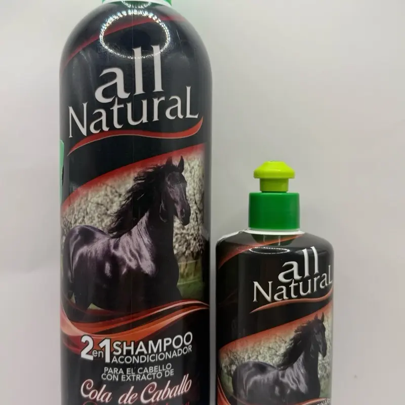 Lecleire 2-in-1 Horse Tail Shampoo - Haircare Cleanser, Thickening Shampoo, Conditioner for Hair Restore