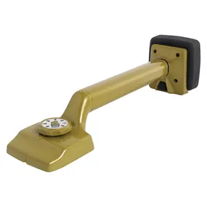 212 MAIN Golden Touch Carpet Knee Kicker for Flooring Installation, Roberts 10-501 Model, Aluminum Cast, Push-Button, Size Adjustable 18.875-24 in., Wider Head, 8 Pin Depth Settings, Yellow Color