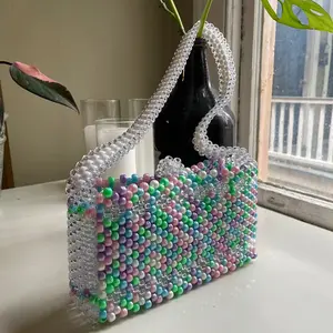 Taylor King “Powder Princess” Hand Weaved Kandi Handbag