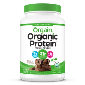 Organic Protein™ Plant Based Protein Powder - Creamy Chocolate Fudge