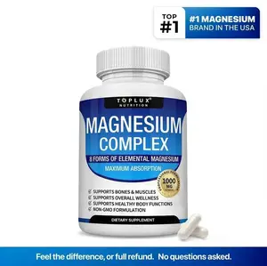 Magnesium Complex Veggie Capsules – 8-Form Full Spectrum Blend