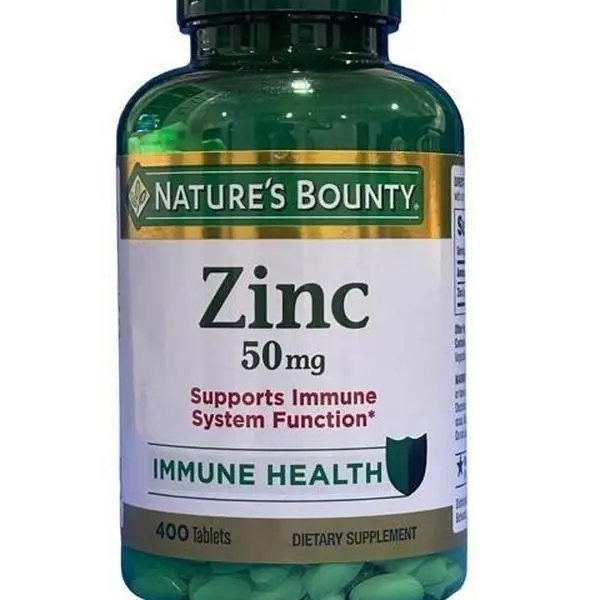 Nature's Bounty Zinc Caplets, 50mg, Supports Immune System Function, 400 Ct - Vitamin antioxidant supplement