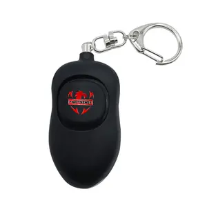 Fightsense Personal Alarm Keychain with Snap Hook 130dB Siren Safety Alarm for Women LED Light 300m Audible USB Rechargeable Battery Lightweight Portable Emergency Alert