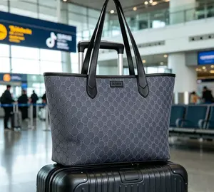 Premium Synthetic Oversized Tote Bag Office & Travel Handbag for Ladies