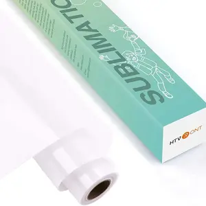 HTVRONT 12"X10FT Sublimation Vinyl for Light-Colored Shirts
