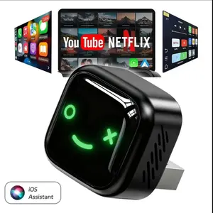 2026 Upgraded Wireless CarPlay Adapter, Plug andPlay, Compatible with iPhone/Android, ConvertWired CarPlay to Wireless, Fast Connection NoLatency, Auto Electronic Accessory WirelessConverter, CarPlay Dongle