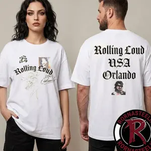 Rolling Loud Orlando 2026 Signature Orlando Bone Unisex T Shirt Two Sided PIE
