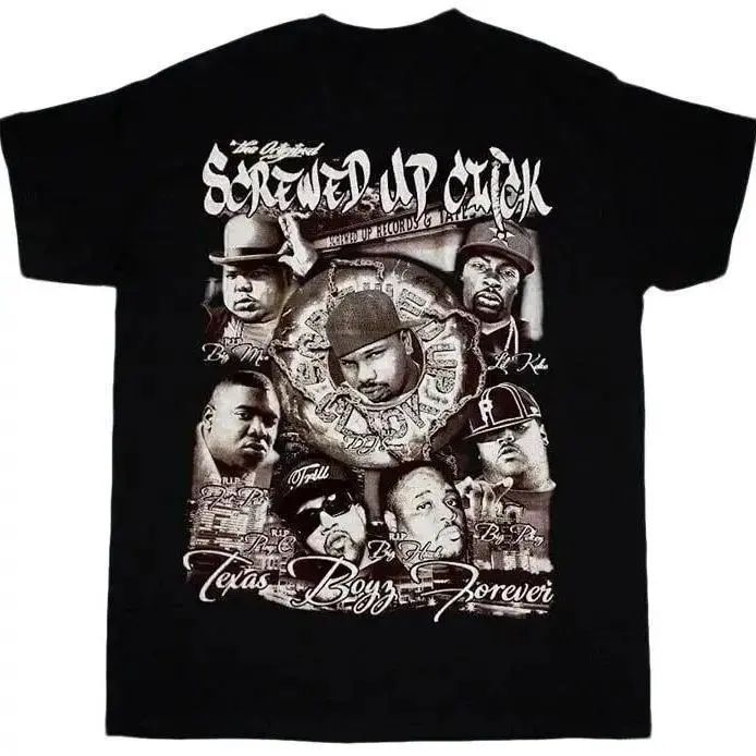 Screwed Up Click T-Shirt, Vintage Houston Rap Shirt