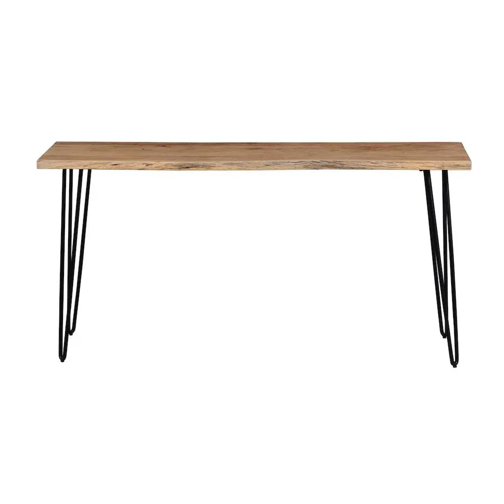 Nature's Edge Solid Acacia Counter Height Sofa Dining Table