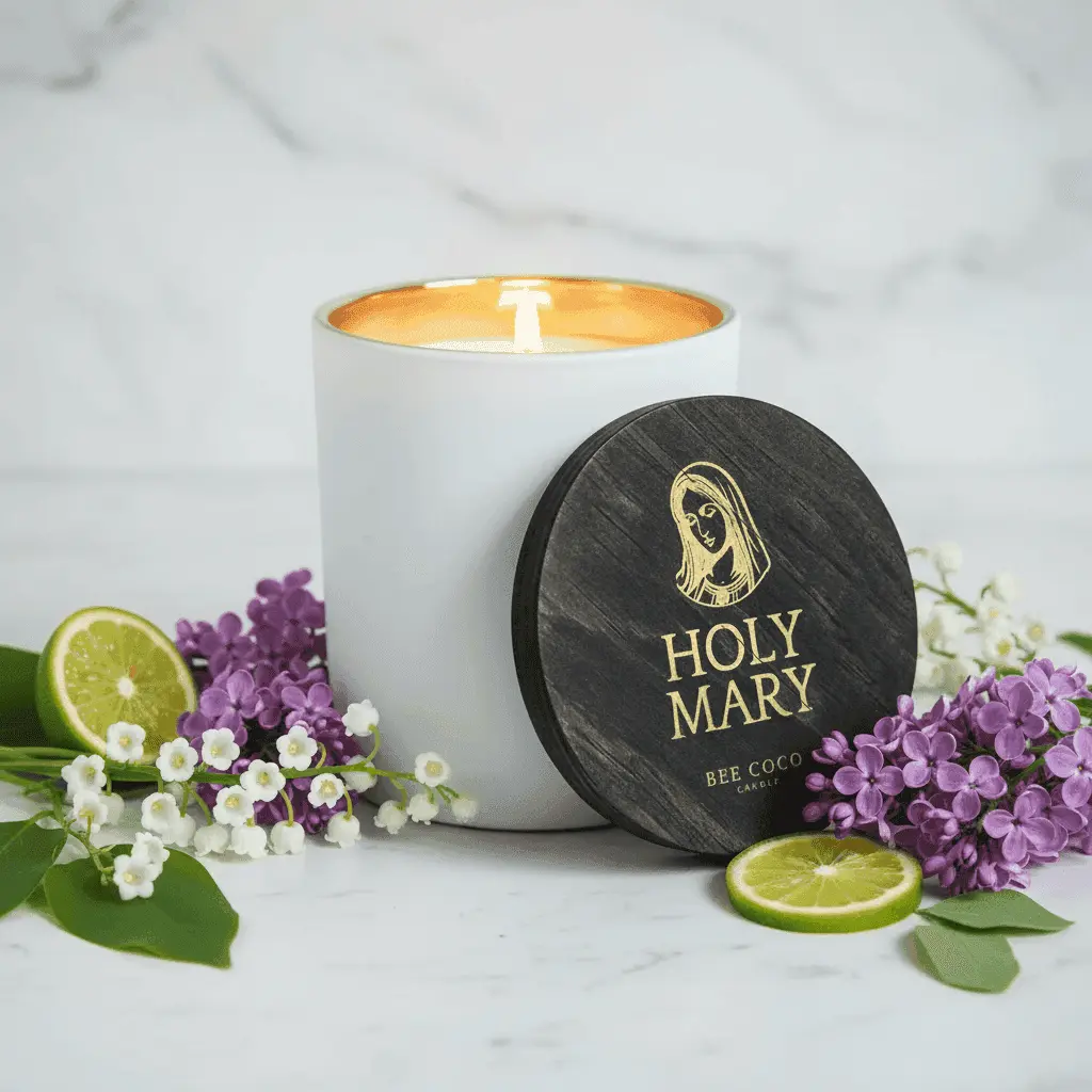 Holy Mary Charity Candle 8oz