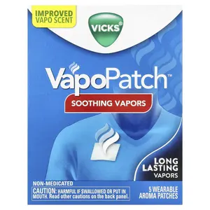 Vicks VapoPatch™, Soothing Vapors, 5 Wearable Aroma Patches Vicks VapoPatch™, Soothing Vapors, 5 Wearable Aroma Patches