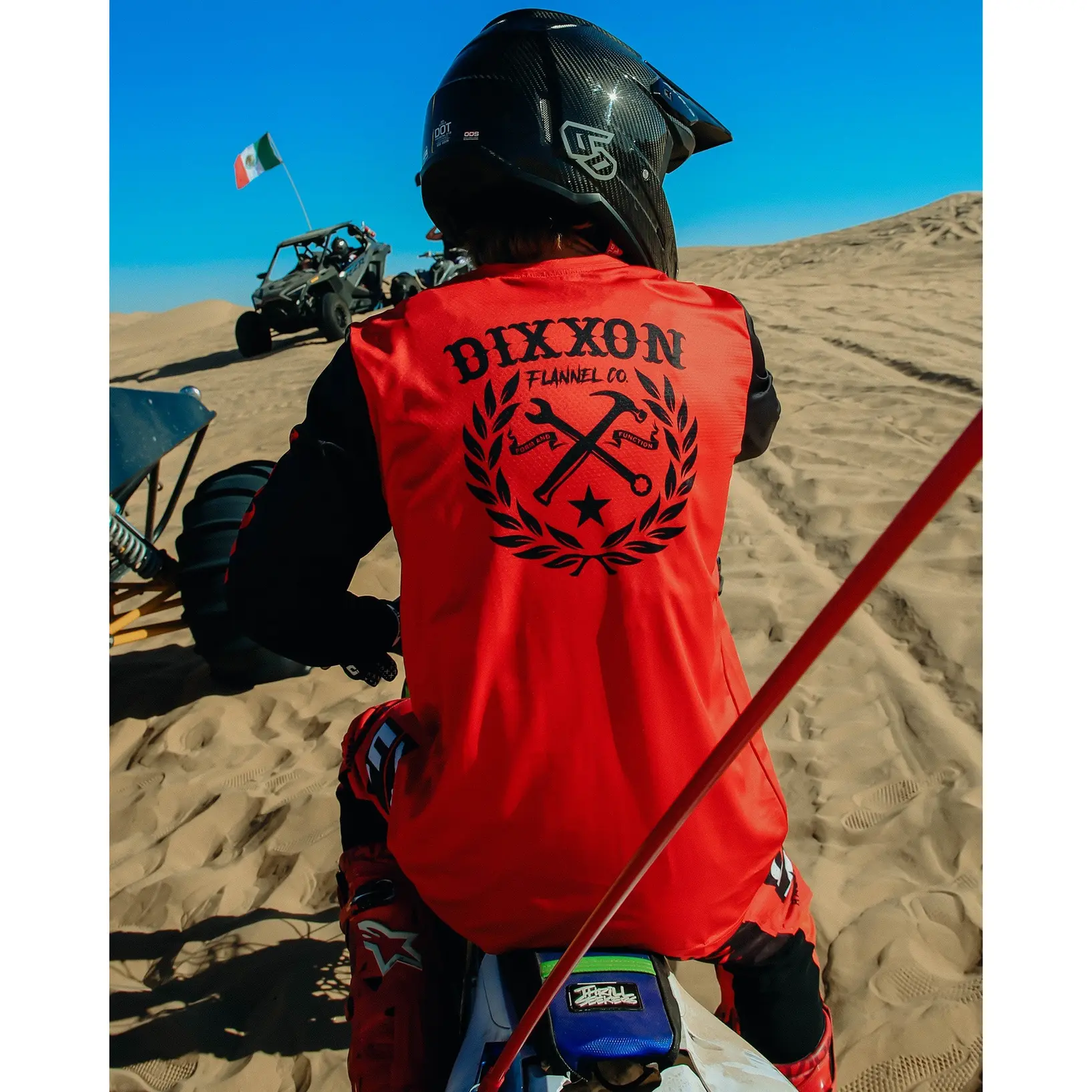 Slugger Offroad / MX Jersey - Black & Red