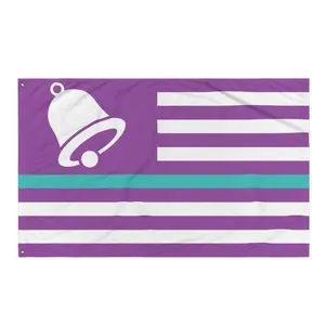 Tapestry  Thin Baja Blast Line Back the Bell Thin Drew Line Flag - Indoor/Outdoor Banner Tapestry colorful decorative