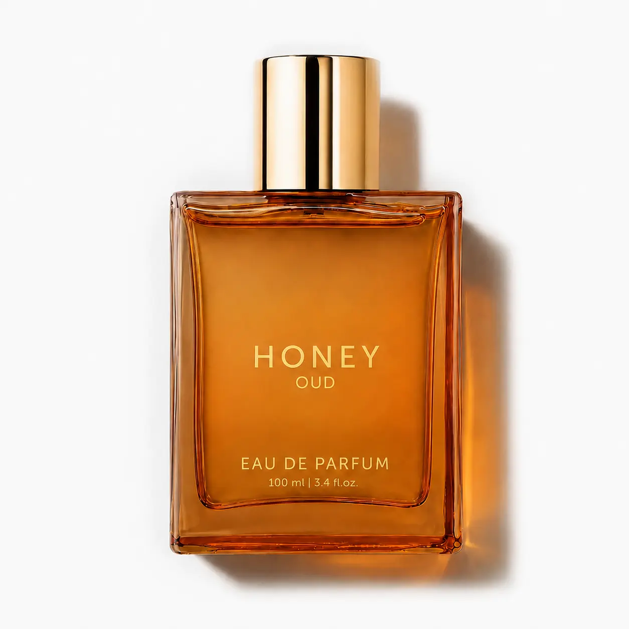 Honey Oud | Eau de Parfum 100ml (3.4 fl oz) | Patchouli, Vanilla, Bergamot | Floral & Spicy | Made with Clean & Vegan Essentials Oils | Cruelty Free Fragrance Perfume