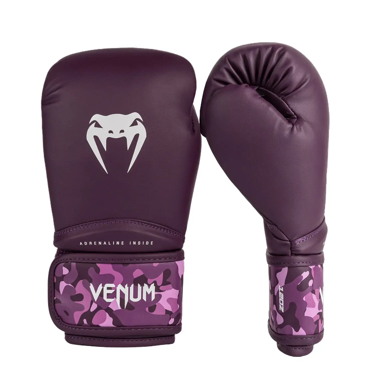 Venum Iris Ombré Boxing Gloves in Plum/Pink, for Beginner to Intermediate Training at the Boxing Gym, Gym Training, Beginner To Intermediate Level Boxers
