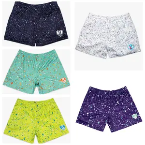 Youth Paint Splash Graphic Shorts