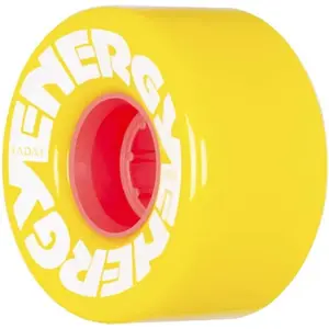 Radar Energy 57 - Roller Skate Wheels - 4 Pack of 78A 31mm x 57mm Quad Skate | Yellow