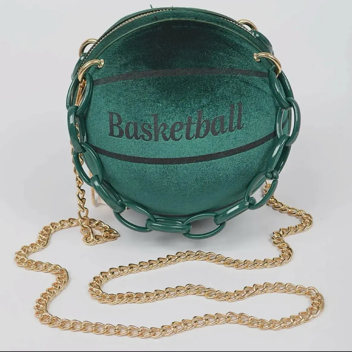 Big Shot Velvet Basketball Ball Bag for Men and Women shoulder