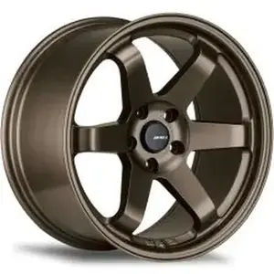 Avid AV-06 Bronze 18x8.5+35 5x120 Alloy Wheel with Thick Spokes JDM Style for Car Builds