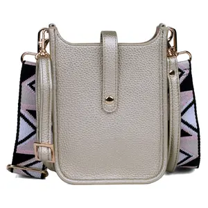 Julia Buxton Vegan Leather Guitar Strap Phone RFID Crossbody