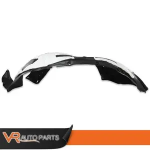 Front Left Driver Side 1-Piece Fender Liner Splash Guard for 2016-2019 Ford Explorer, Automotive Damage Shield, Wheel Protection Accessory, Upgrade Look Enhancement Truck Protector