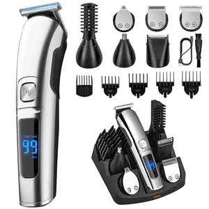Ufree All-in-One Trimmer for Body, Beard, Bikini, Hair, Nose, Mustache and Face, Electric Shaver Razor for Men/Women, Professional Grooming Kit, IPX 7 Waterproof Cordless Barber Hair Clippers for Hair Cutting, Rechargeable