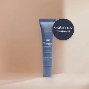 City Beauty City Lips Line Therapy – Lip Line Smoothing Cream for Vertical Wrinkles, Lipstick Lines & Fine Lines | Copper Peptides, Ceramides & Hydrating Complex for a Defined, Healthier-Looking Lip Contour