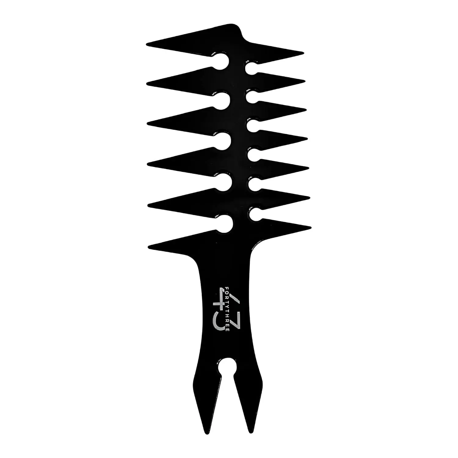 Hair Wide Tooth Comb Double Sided Detangling Comb for Men's Hairstyling