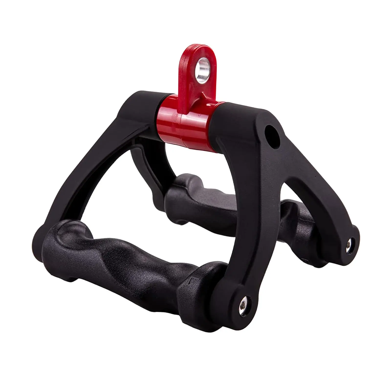HXD-ERGO Ergonomic V Bar Shape Cable Machine Attachment, Unisex ABS Plastic Gym Accessory with Textured Grip, Secure Hold for Functional Weight Training, Lat Pulldown Attachment, Home Gym Workout Exercise Equipment