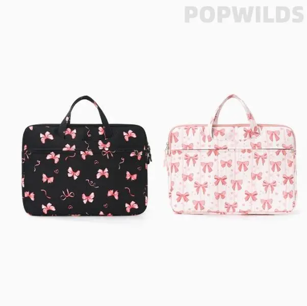 Stylish Printed Laptop-Friendly Laptop Bag, Handheld & Single-Shoulder Design with Inner Pouch, Durable Material, Spacious Large Capacity, Trendy Appearance for Commute & Travel, Laptop-Friendly Laptop Bags