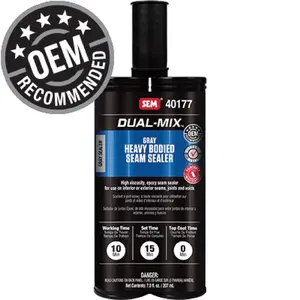 SEM Products SEM-40177 Dual-Mix Heavy Bodied Seam Sealer