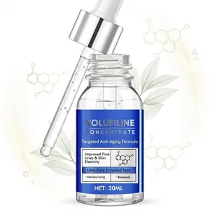 Volufiline Concentrate Anti-Aging Serum – Targeted Formula to Boost Skin Fullness & Elasticity – Diminishes Fine Lines & Restores Plumpness for Face, Neck & Décolletage – Ultra-Pure Extracted Technology – 30ml